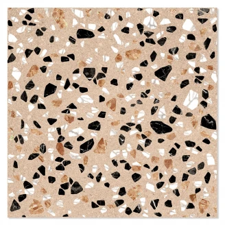 Klinker Retro IT Terrazzo Lyserød Mat 20x20 cm-2